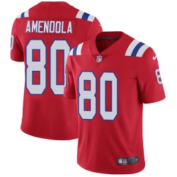 Nike Patriots #80 Danny Amendola Red Alternate Youth Stitched NFL Vapor Untouchable Limited Jersey