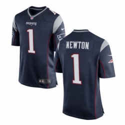 Youth New England Patriots 1 Cam Newton Nike Navy Vapor Untouchable Limited Player Jersey