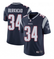 Youth Nike New England Patriots 34 Rex Burkhead Navy Blue Team Color Vapor Untouchable Limited Player NFL Jersey