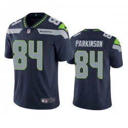 Men Seattle Seahawks 84 Colby Parkinson Navy Vapor Untouchable Limited Stitched Jersey