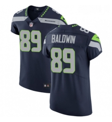 Mens Nike Seattle Seahawks 89 Doug Baldwin Steel Blue Team Color Vapor Untouchable Elite Player NFL Jersey