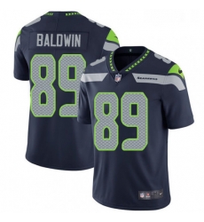 Mens Nike Seattle Seahawks 89 Doug Baldwin Steel Blue Team Color Vapor Untouchable Limited Player NFL Jersey