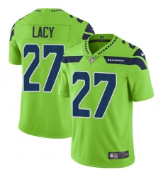 Nike Seahawks #27 Eddie Lacy Green Mens Stitched NFL Limited Rush Jersey