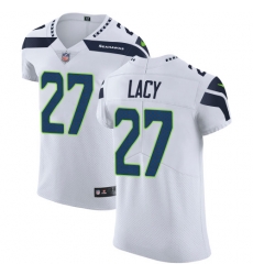 Nike Seahawks #27 Eddie Lacy White Mens Stitched NFL Vapor Untouchable Elite Jersey