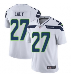 Nike Seahawks #27 Eddie Lacy White Mens Stitched NFL Vapor Untouchable Limited Jersey