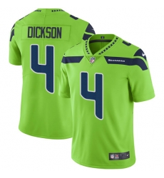Nike Seahawks #4 Michael Dickson Green Men Stitched NFL Limited Rush Jersey
