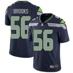 Nike Seahawks 56 Jordyn Brooks Steel Blue Team Color Men Stitched NFL Vapor Untouchable Limited Jersey