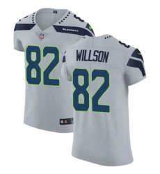 Nike Seahawks #82 Luke Willson Grey Alternate Mens Stitched NFL Vapor Untouchable Elite Jersey