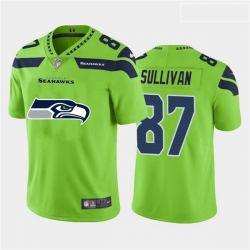 Nike Seahawks 87 Stephen Sullivan Green Team Big Logo Vapor Untouchable Limited Jersey