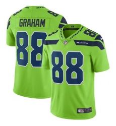 Nike Seahawks #88 Jimmy Graham Green Mens Stitched NFL Limited Rush Jersey