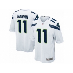 Nike Seattle Seahawks 11 Percy Harvin white Game NFL Jersey