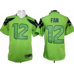 Nike Seattle Seahawks 12 Fan Green Game NFL Jersey
