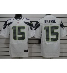 Nike Seattle Seahawks 15 Jermaine Kearse White Elite NFL Jersey