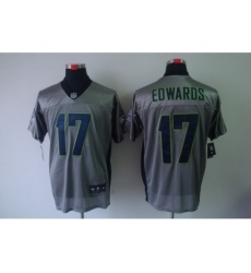 Nike Seattle Seahawks 17 Braylon Edwards Grey Elite Shadow NFL Jersey
