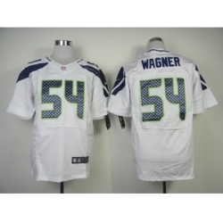 Nike Seattle Seahawks 54 Wagner white Elite NFL Jersey