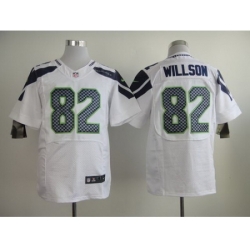 Nike Seattle Seahawks 82 Luke Willson White Elite NFL Jersey