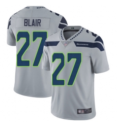 Seahawks 27 Marquise Blair Grey Alternate Men Stitched Football Vapor Untouchable Limited Jersey