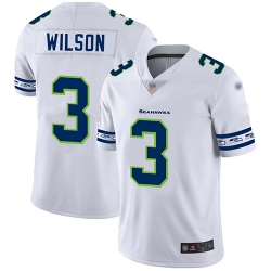 Seahawks 3 Russell Wilson White Mens Stitched Football Limited Team Logo Fashion Jersey