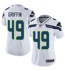 Nike Seahawks #49 Shaquem Griffin White Womens Stitched NFL Vapor Untouchable Limited Jersey