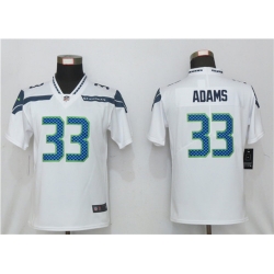 Women Nike Seattle Seahawks 33 Jamal Adams White 2020 Vapor Untouchable Jersey