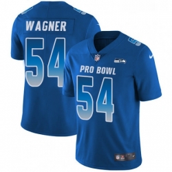 Womens Nike Seattle Seahawks 54 Bobby Wagner Limited Royal Blue 2018 Pro Bowl NFL Jersey