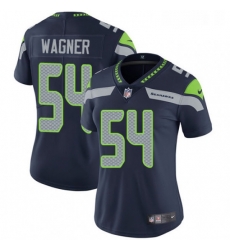 Womens Nike Seattle Seahawks 54 Bobby Wagner Steel Blue Team Color Vapor Untouchable Limited Player NFL Jersey