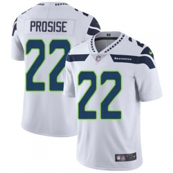 Nike Seahawks #22 C  J  Prosise White Youth Stitched NFL Vapor Untouchable Limited Jersey