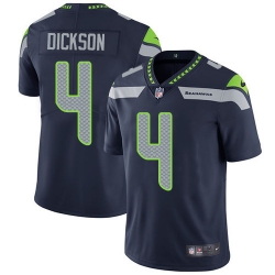 Youth Nike Seahawks 4 Michael Dickson Steel Blue Team Color Stitched NFL Vapor Untouchable Limited Jersey