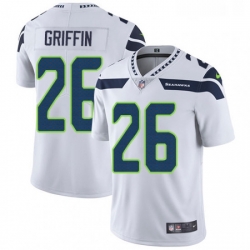 Youth Nike Seattle Seahawks 26 Shaquill Griffin Elite White NFL Jersey