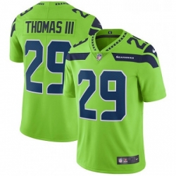 Youth Nike Seattle Seahawks 29 Earl Thomas III Elite Green Rush Vapor Untouchable NFL Jersey