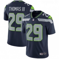Youth Nike Seattle Seahawks 29 Earl Thomas III Steel Blue Team Color Vapor Untouchable Limited Player NFL Jersey