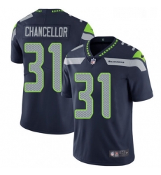 Youth Nike Seattle Seahawks 31 Kam Chancellor Elite Steel Blue Team Color NFL Jersey