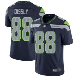 Youth Seahawks 88 Will Dissly Steel Blue Team Color Stitched Football Vapor Untouchable Limited Jersey