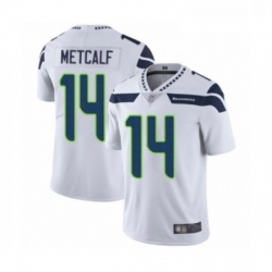 Youth Seattle Seahawks 14 DK Metcalf White Vapor Untouchable Limited Player Football Jerse
