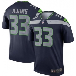 Youth Seattle Seahawks Jamal Adams #33 Green Vapor Limited NFL Jersey