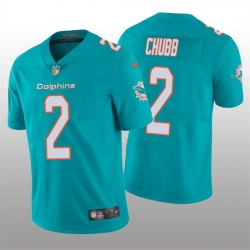 Men Miami Dolphins 2 Bradley Chubb 2022 Aqua Vapor Untouchable Limited Stitched Jersey