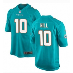 Men Nike Miami Dolphins 10 Tyreek Hill Green Vapor Limited NFL Jersey