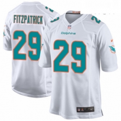 Mens Nike Miami Dolphins 29 Minkah Fitzpatrick Game White NFL Jersey