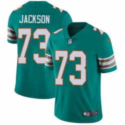 Nike Dolphins 73 Austin Jackson Aqua Green Alternate Men Stitched NFL Vapor Untouchable Limited Jersey