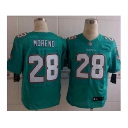 Nike Miami Dolphins 28 Knowshon Moreno Green Elite NFL Jersey