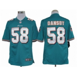 Nike Miami Dolphins 58 dansby green Limited NFL Jersey