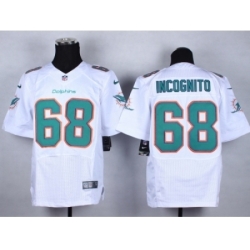 Nike Miami Dolphins 68 Richie Incognito white Elite NFL Jersey