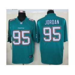 Nike Miami Dolphins 95 Dion Jordan green Limited NFL Jersey