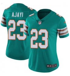 Nike Dolphins #23 Jay Ajayi Aqua Green Alternate Womens Stitched NFL Vapor Untouchable Limited Jersey
