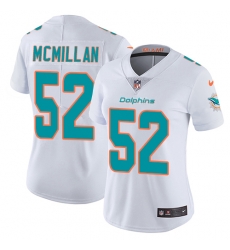 Nike Dolphins #52 Raekwon McMillan White Womens Stitched NFL Vapor Untouchable Limited Jersey