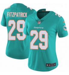 Womens Nike Miami Dolphins 29 Minkah Fitzpatrick Aqua Green Team Color Vapor Untouchable Elite Player NFL Jersey
