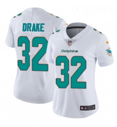 Womens Nike Miami Dolphins 32 Kenyan Drake Elite White NFL Jersey