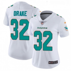 Womens Nike Miami Dolphins 32 Kenyan Drake Elite White NFL Jersey