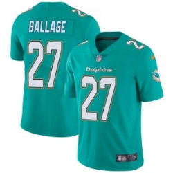 Kalen Ballage Miami Dolphins Youth Limited Team Color Vapor Untouchable Nike Jersey Aqua