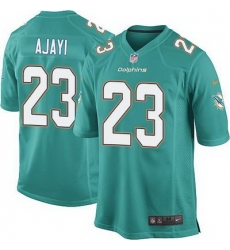 Nike Dolphins #23 Jay Ajayi Aqua Green Team Color Youth Stitched NFL Elite Jersey